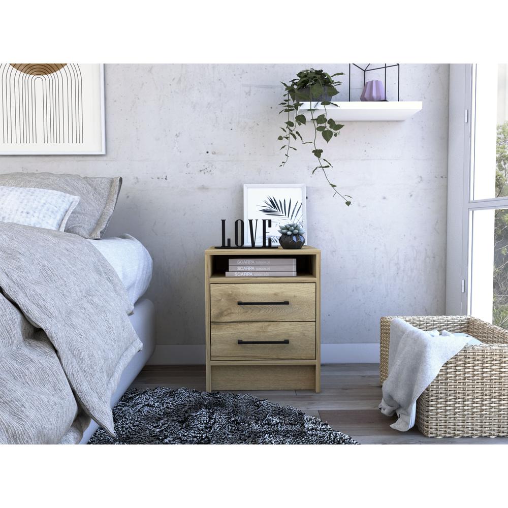 Leyva Nightstand - Light Oak