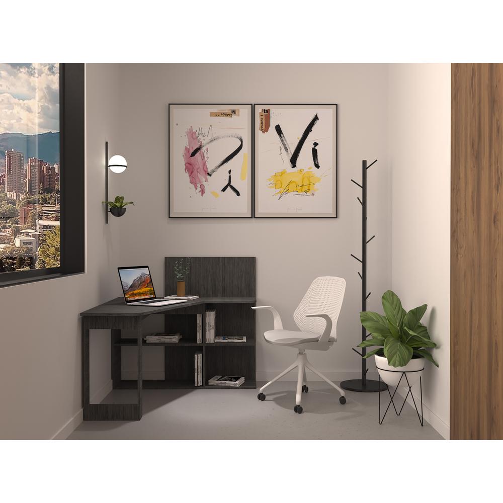 Kairi Computer Desk Grey Oak