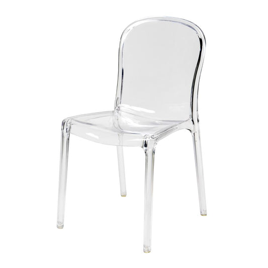 Commerical Seating Products Clear Genoa Chairs