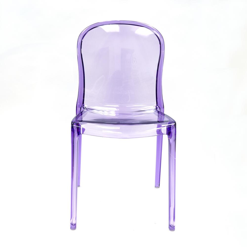 Commerical Seating Products RPC PUR Purple Genoa Chairs