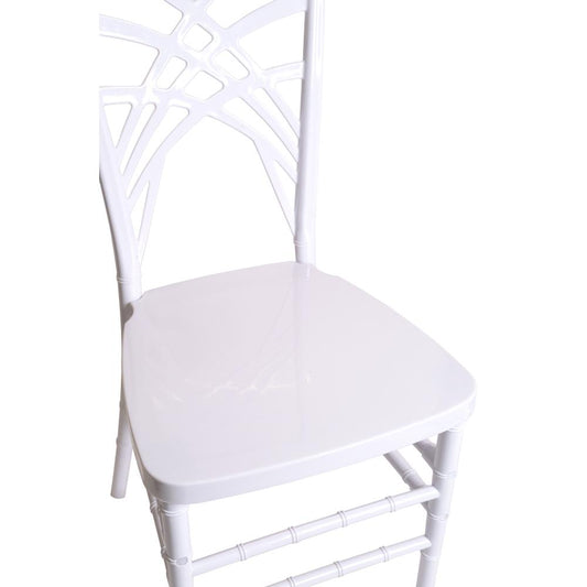 Set of 1 Commercial Seating Products Fanny Chair in clear made of  Polycarbonate