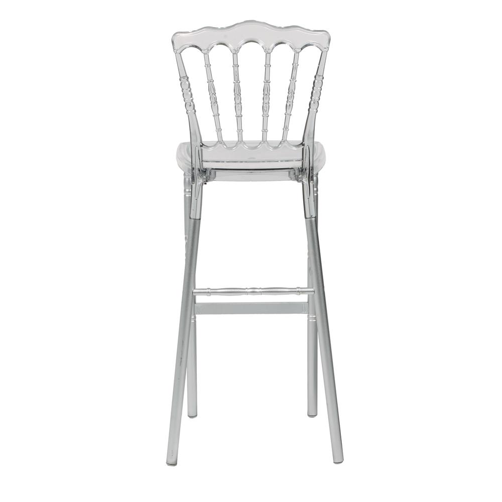 Commerical Seating Products Napleon Clear Barstool Chairs