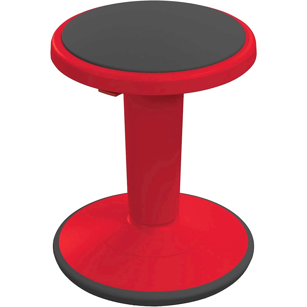 Hierarchy Height Adjustable Grow Stool- Short Stool (Red)