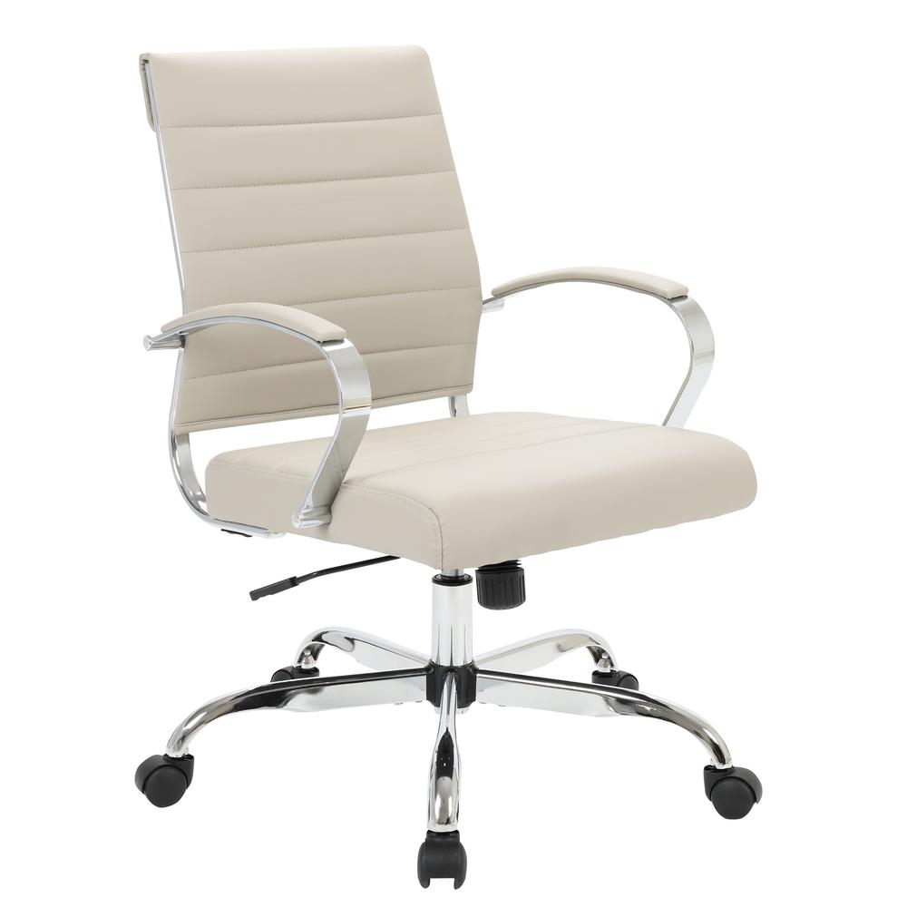 LeisureMod Benmar Leather Office Chair BO19TL