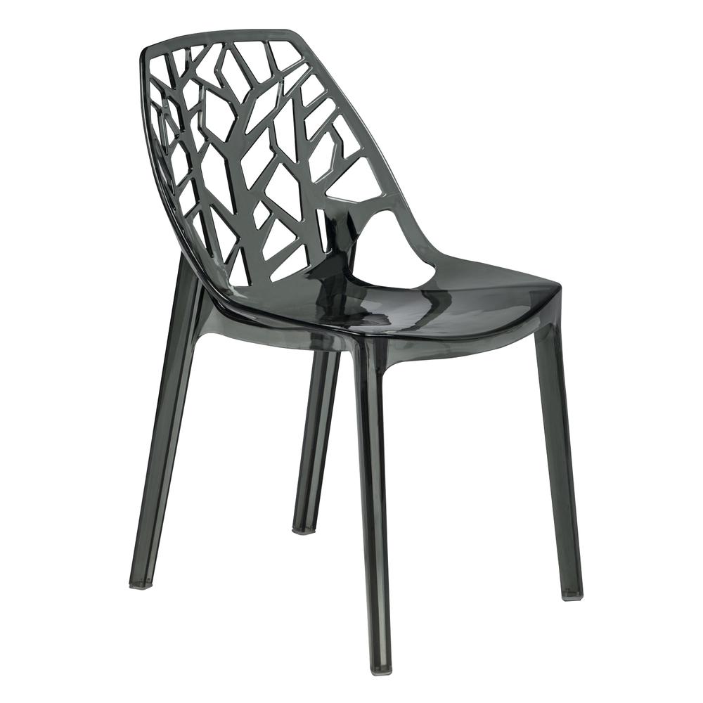 LeisureMod Modern Cornelia Dining Chair C18TBL