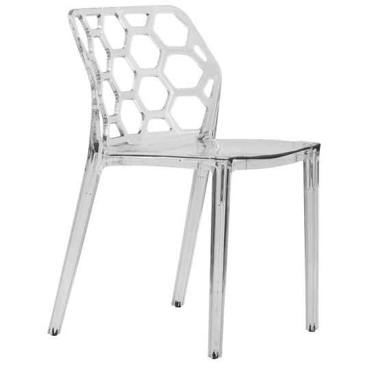 LeisureMod Modern Dynamic Dining Chair DC19CL