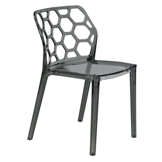 LeisureMod Modern Dynamic Dining Chair DC19TBL