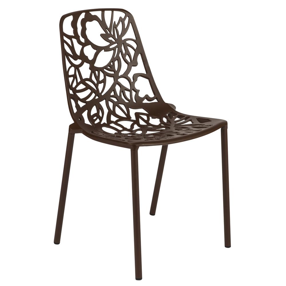 LeisureMod Modern Devon Aluminum Chair DC23BR