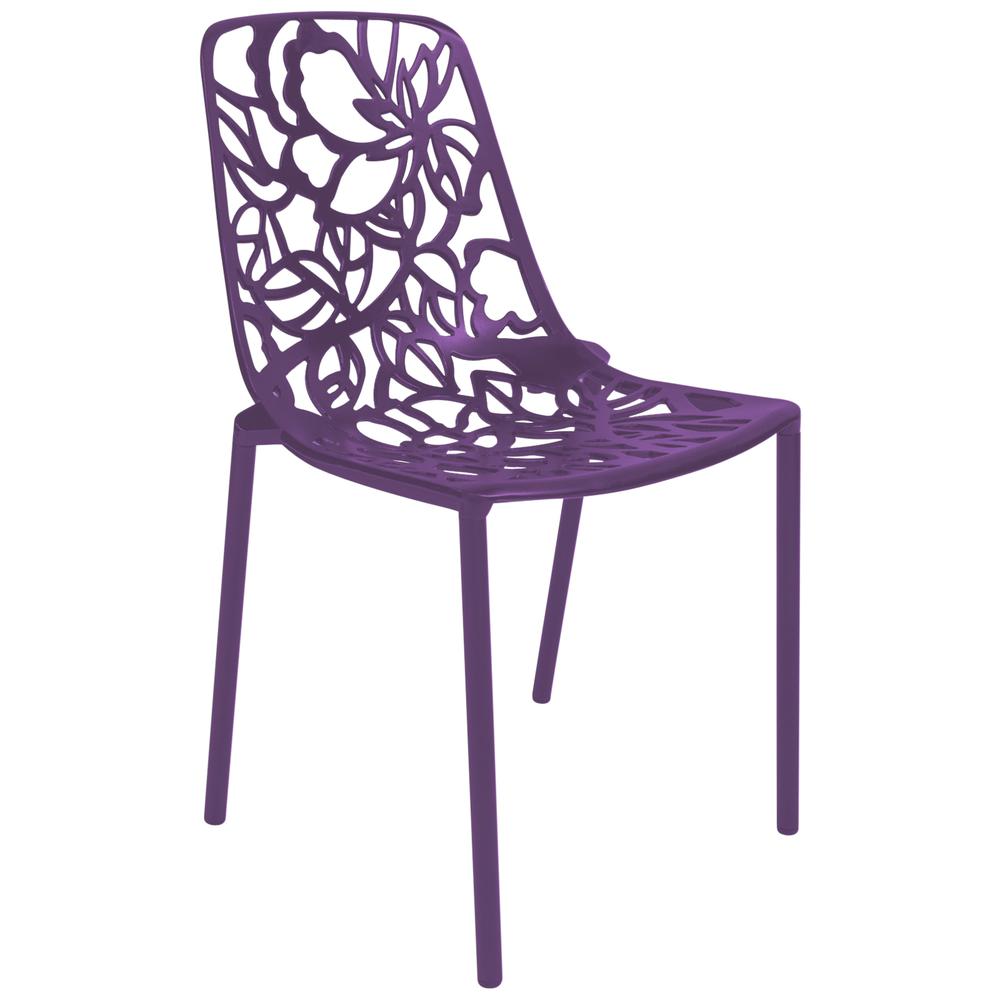 LeisureMod Modern Devon Aluminum Chair DC23PU