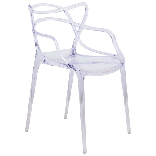 LeisureMod Milan Modern Wire Design Chair MW17CL