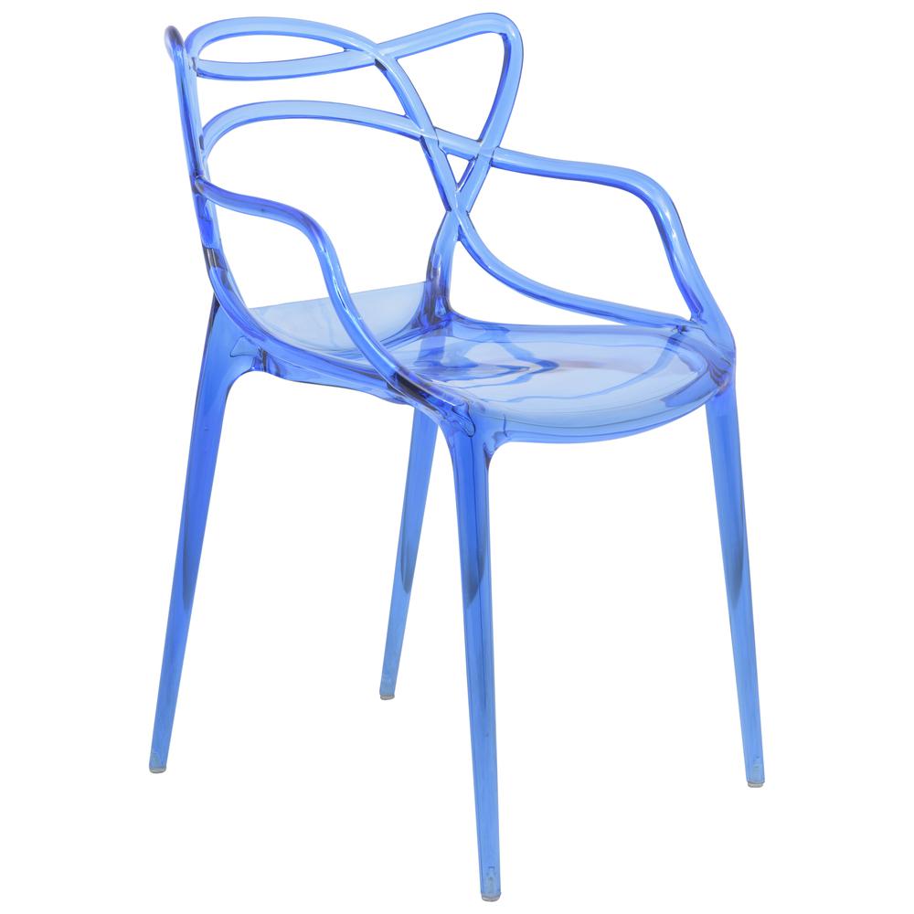 LeisureMod Milan Modern Wire Design Chair MW17TBU