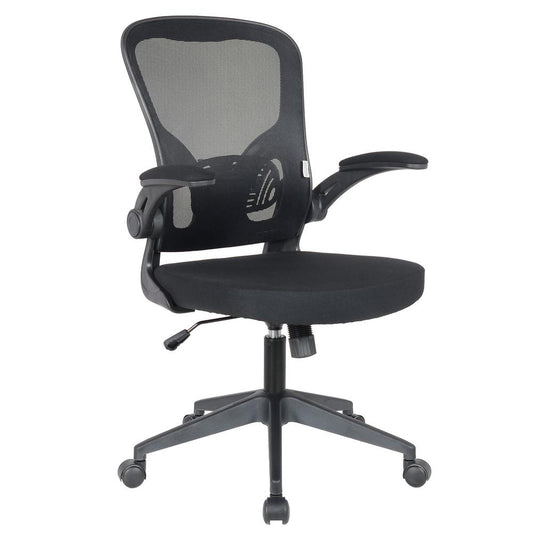 LeisureMod Newton Mesh Office Chair NO20BL