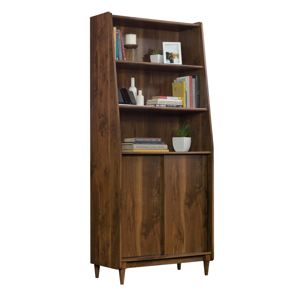 HARVEY PARK WIDE BOOKCASE Grand Walnut