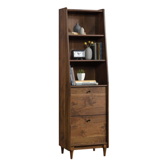 HARVEY PARK NARROW BOOKCASE Grand Walnut