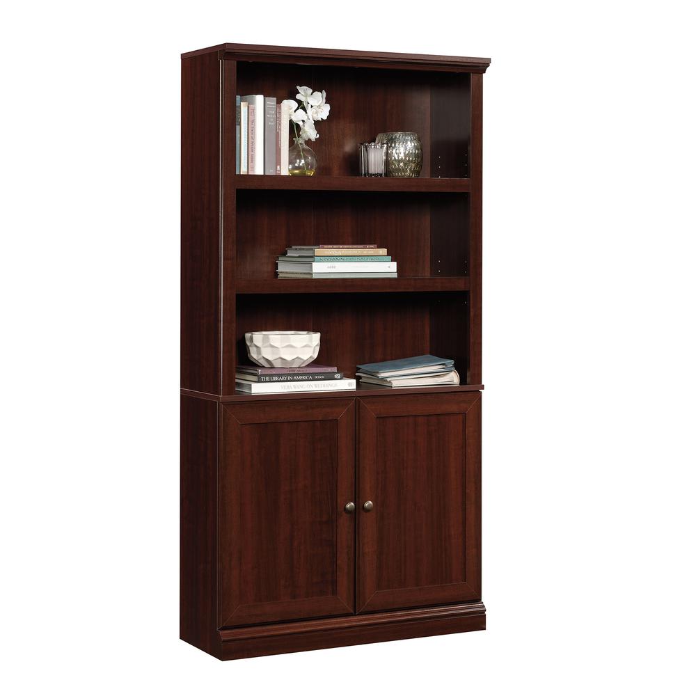 5 Shelf Bookcase W/Doors Sec