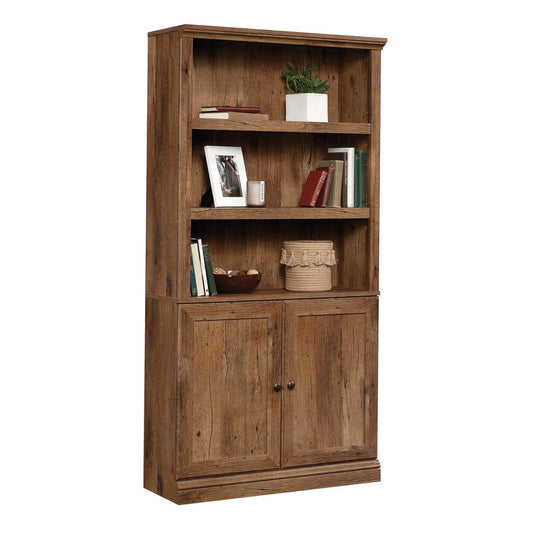 5 Shelf Bookcase W/Doors Vo