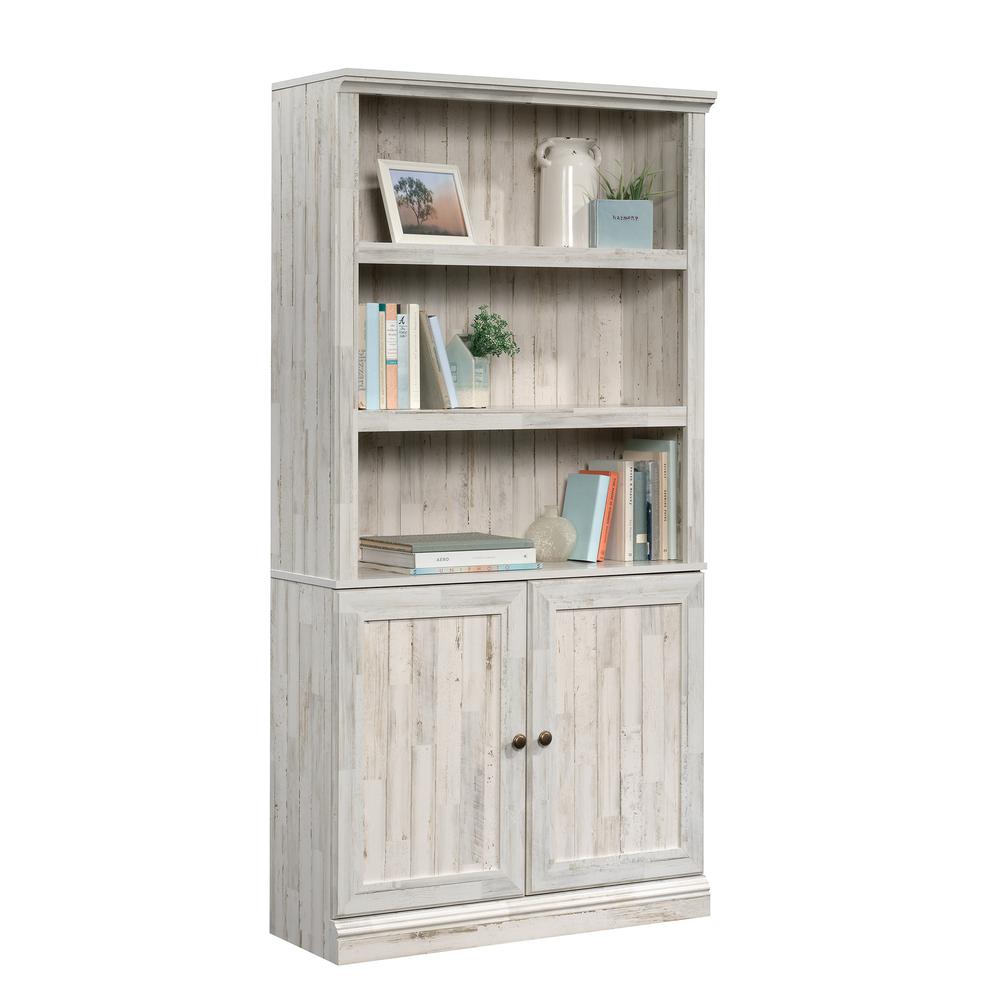 5 Shelf Bookcase W/Doors Wpl