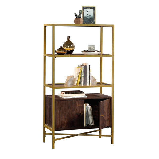 Harper Heights Bookcase W/Doors Rw