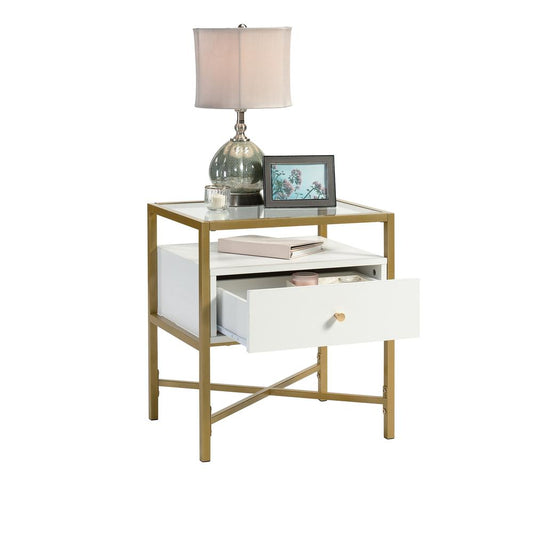 Harper Heights End Table White 3A