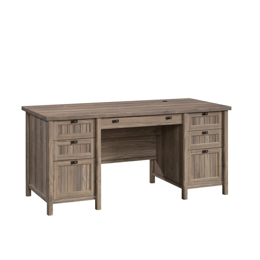 Costa Executive Desk  Washed Walnut