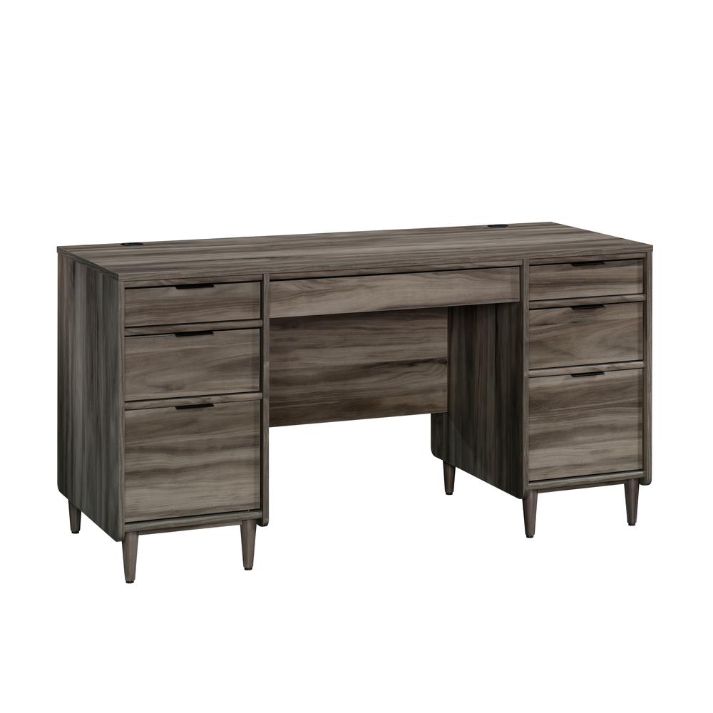 Clifford Place Executive Desk  Jet Acacia