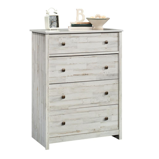 River Ranch 4-Drawer Chest White Plank