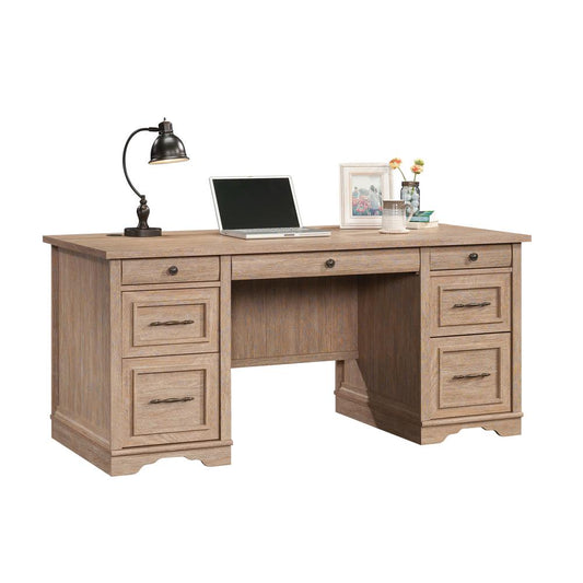 ROLLINGWOOD COUNTRY DOUB PED DESK A2