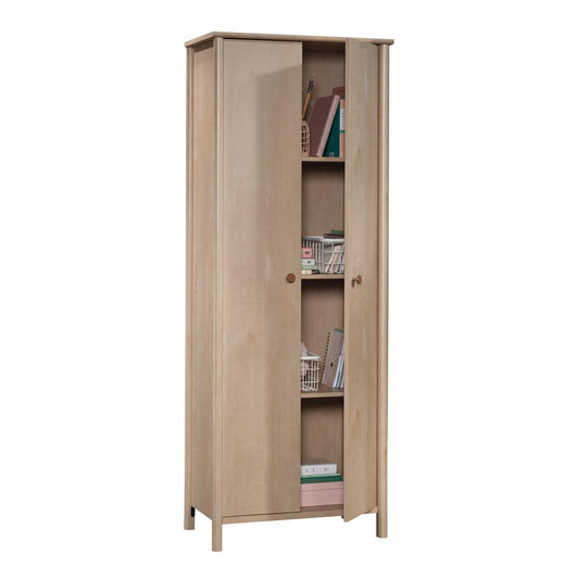 Sauder Select Storage Cabinet in Natural Maple