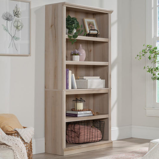 5-Shelf Display Bookcase in Pacific Maple