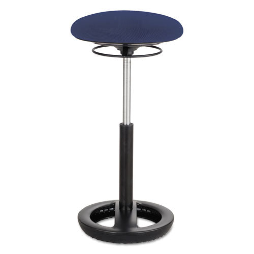 Twixt Extended-Height Ergonomic Chair, Supports up to 250 lbs., Blue Seat/Blue Back, Black Base