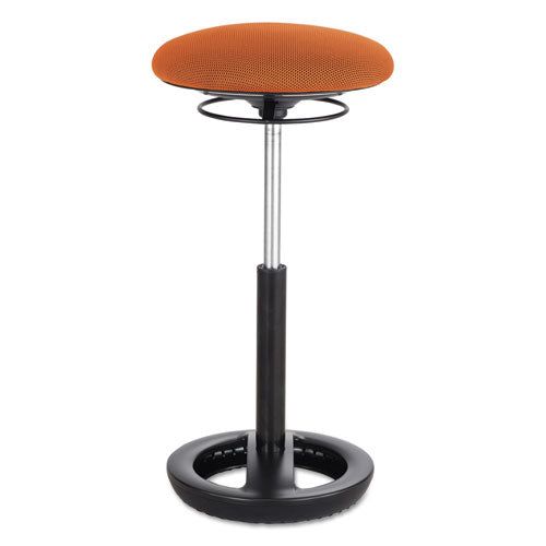 Twixt Extended-Height Ergonomic Chair, Supports up to 250 lbs., Orange Seat/Orange Back, Black Base