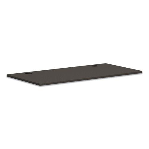 Mod Worksurface, Rectangular, 60w x 30d, Slate Teak