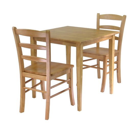 Groveland 3pc Dining Set, Square Table with 2 Chairs