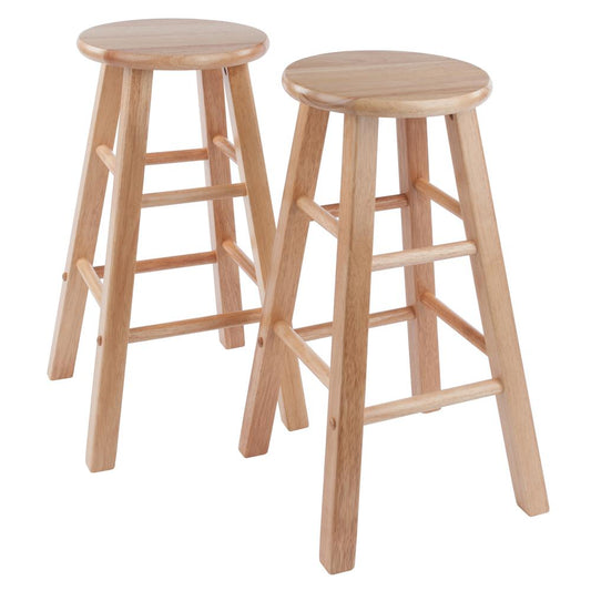 Element Counter Stools, 2-Pc Set, Natural