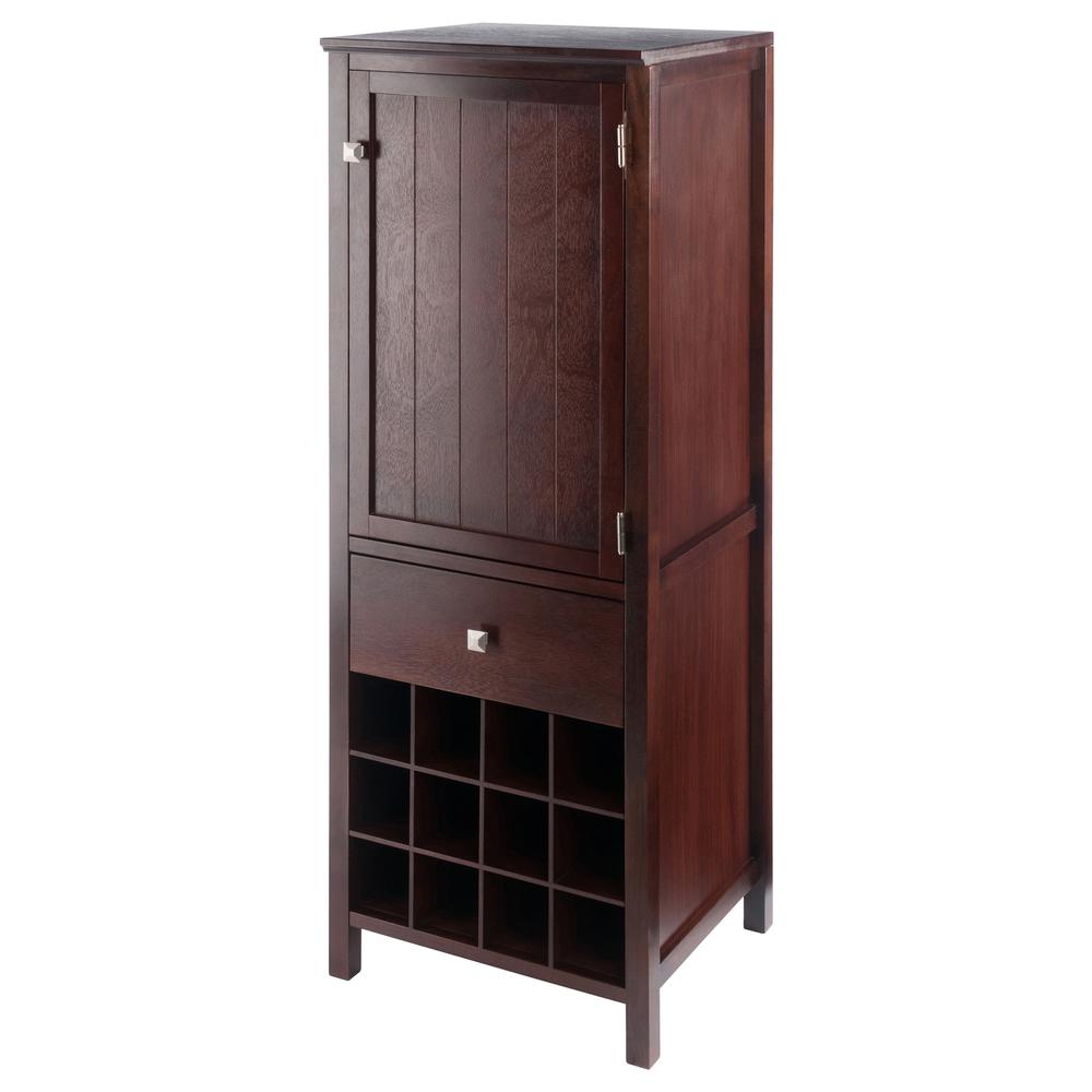 Brooke Jelly Cupboard in Walnut Finish