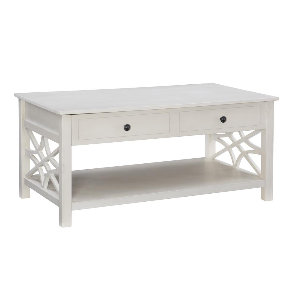 Whitley Lift Top Coffee Table Ant White