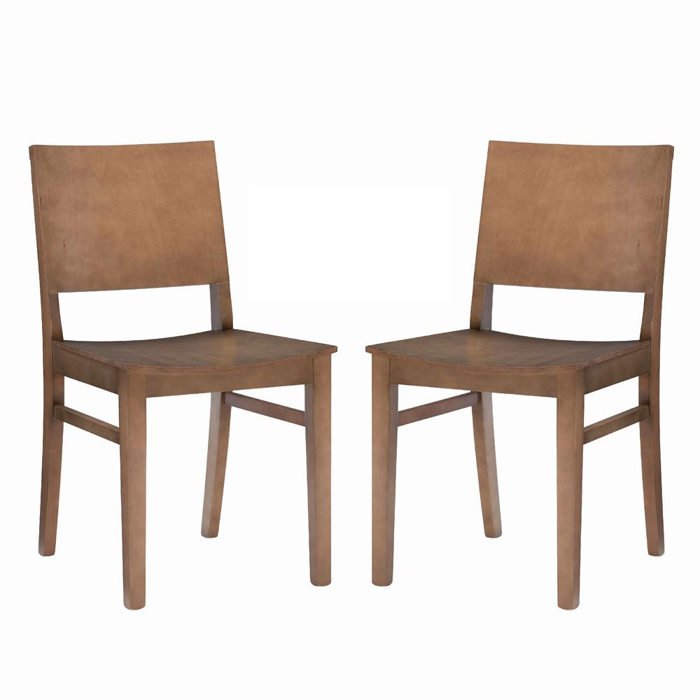 Devin Side Chair Natural - Set Of Two