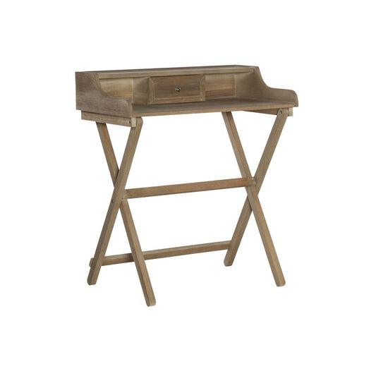 Coy Rustic Brown Folding Desk