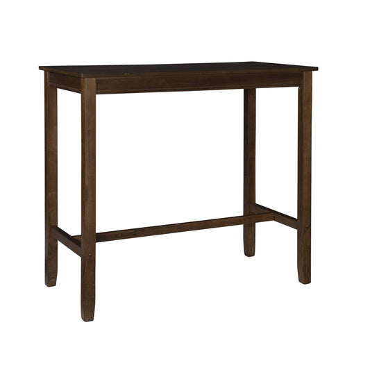 Claridge 42 Inch Bar Height Pub Table, Rustic Brown