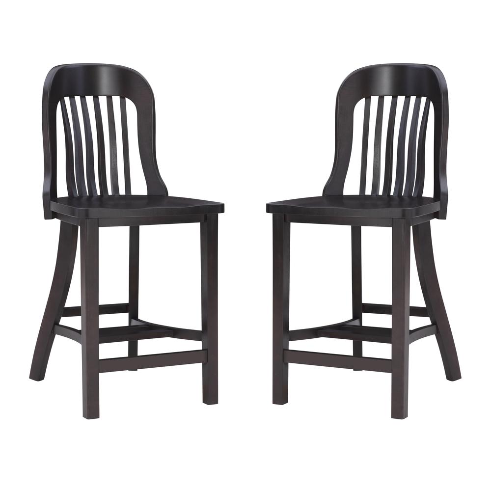 Maylen Counterstool Brown Set Of 2