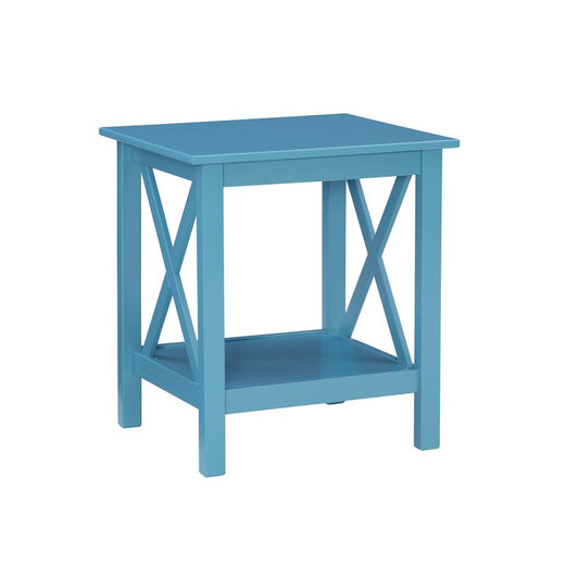 Davis Teal End Table