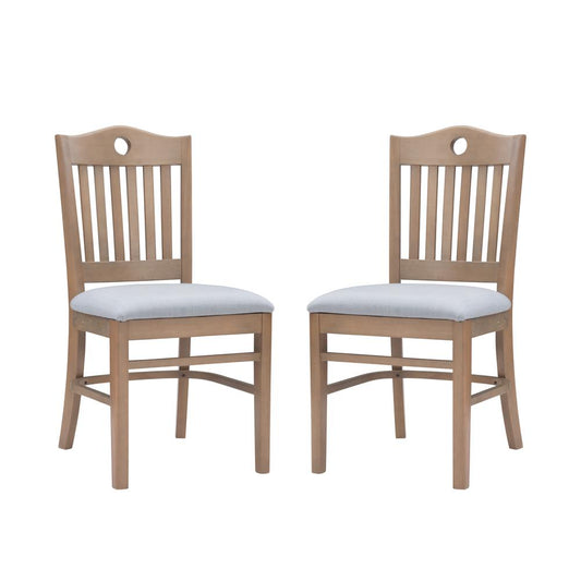 Tarleton Upholstered Chair Natural Set Of 2