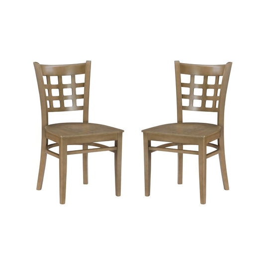 Lola Side Chair Natural Set Of 2