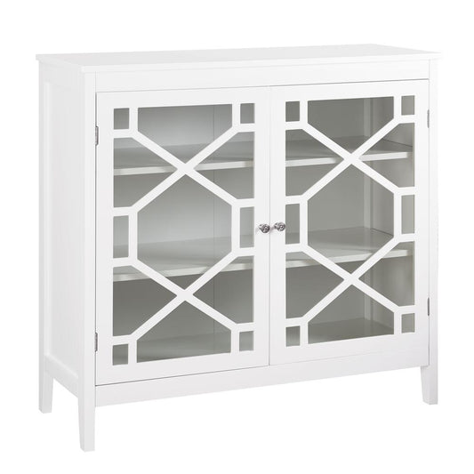 Fetti White Large Cabinet