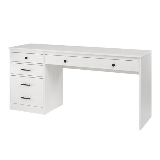 Victor Desk 1 File Cabinet Whitewash