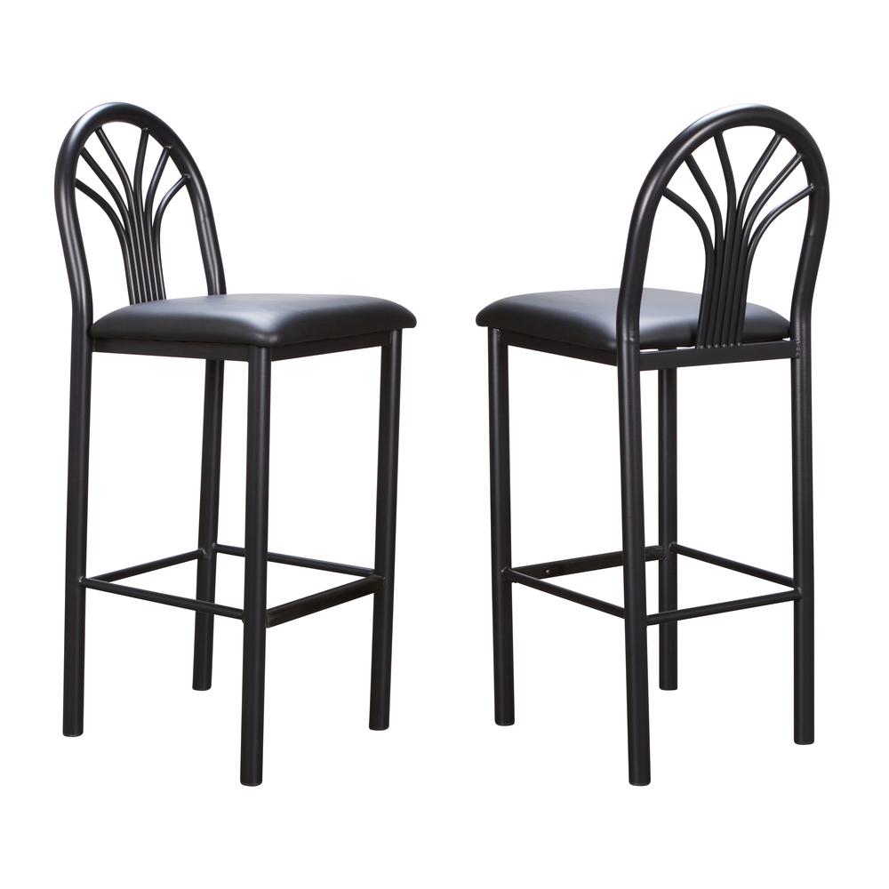 Thayer Barstool Black Set Of 2