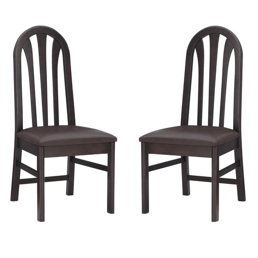 Jesper Side Chair Brown Set Of 2