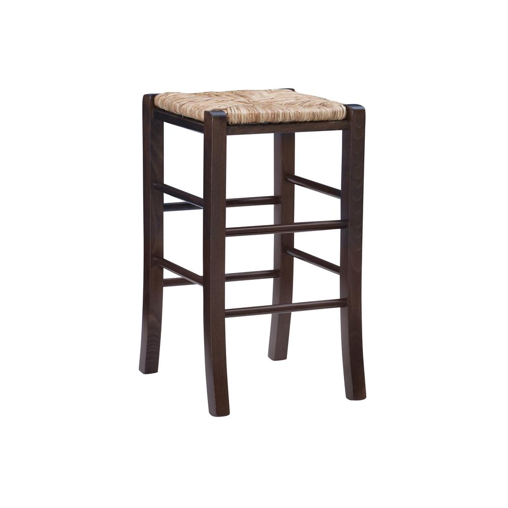 Gianna Backless Counter Stool Walnut Set Of 2