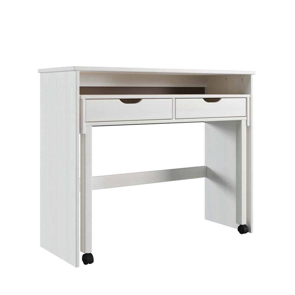 Cary Extendable Console Desk White