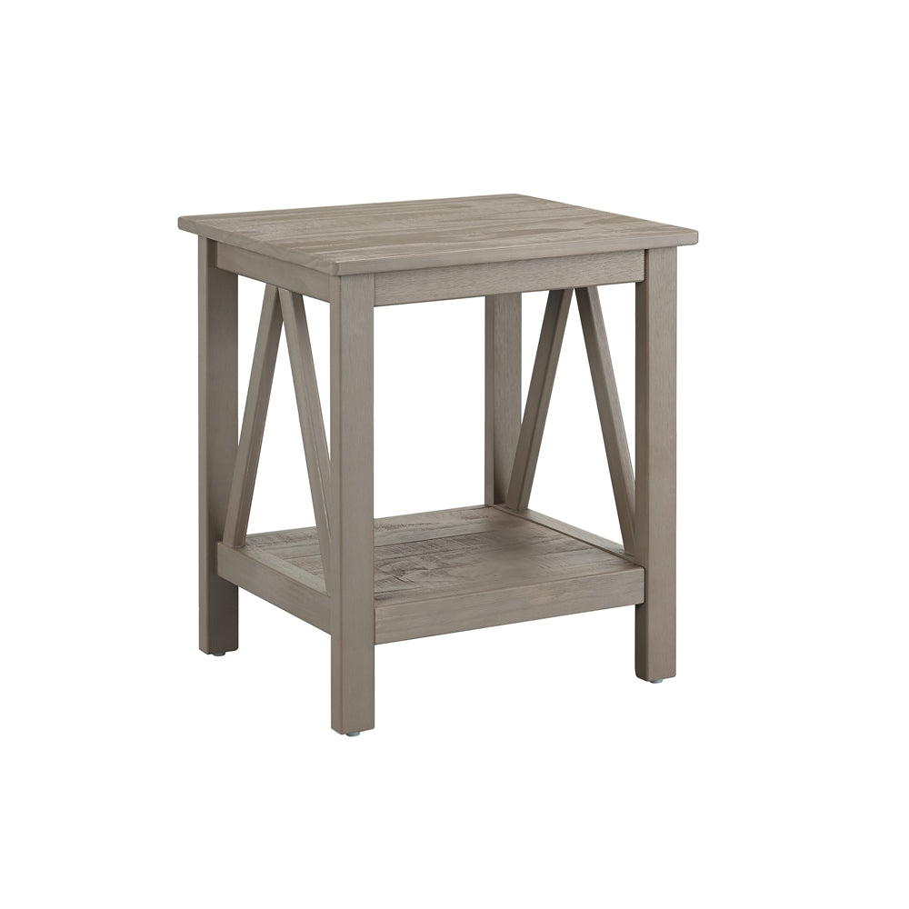 Titian Driftwood End Table